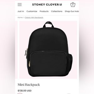 Stoney Clover Mini Backpack NWT